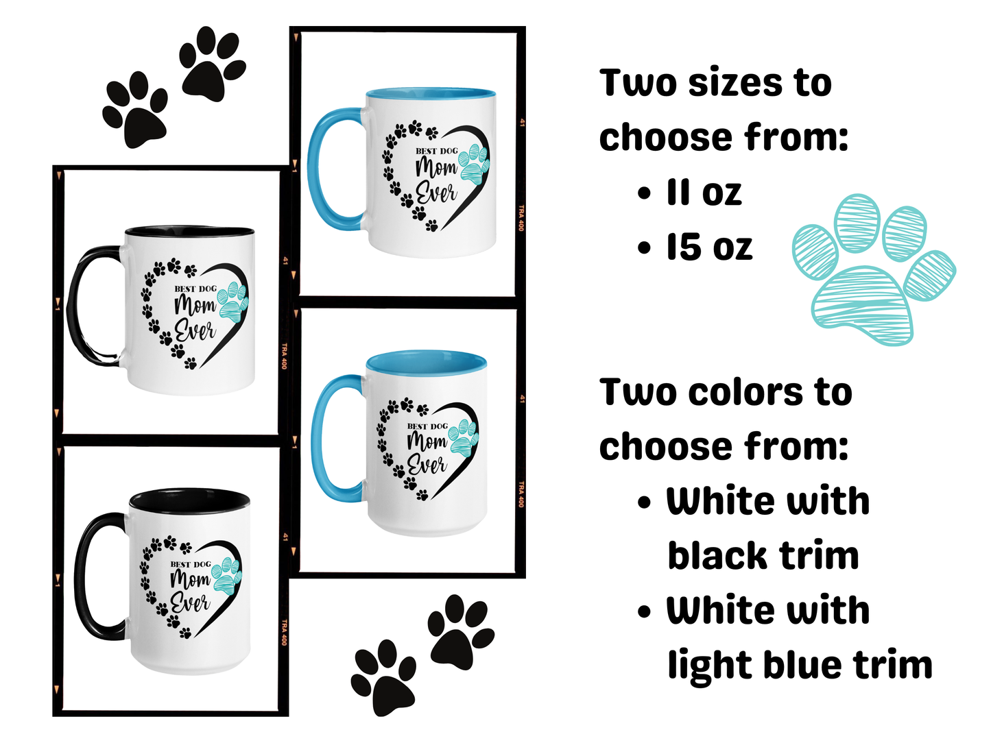 Best Dog Mom Ever – Ceramic Mug